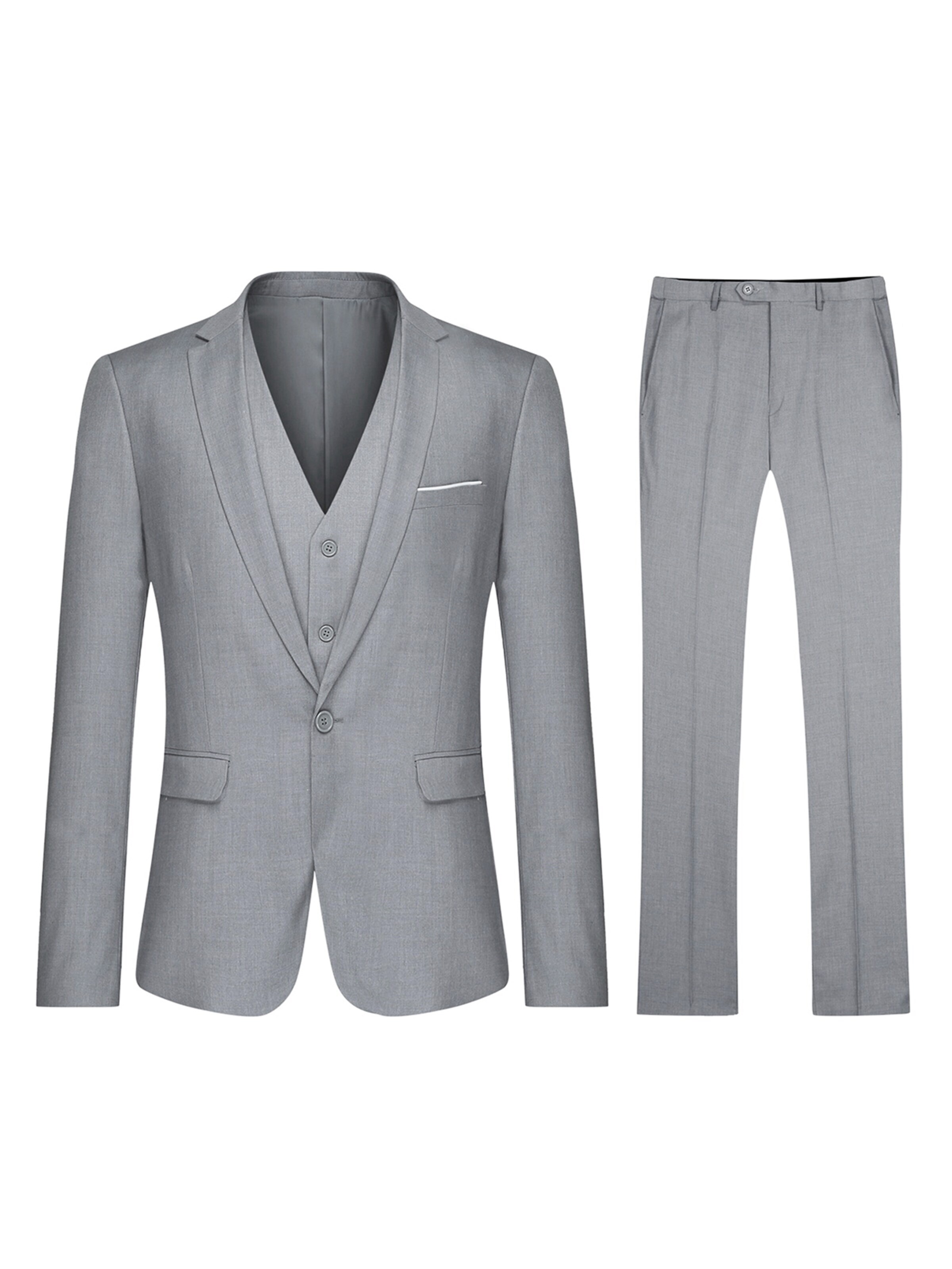 YOUTHUP Suit in 44/Slim in Light grey, Item view