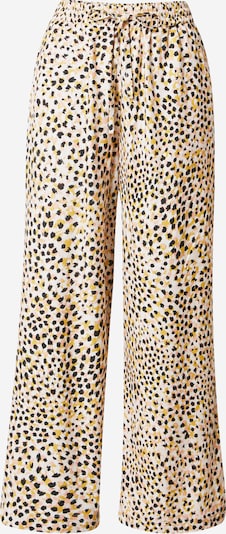Pantaloni Oasis pe culoarea pielii / galben / negru / alb coajă de ou, Vizualizare produs