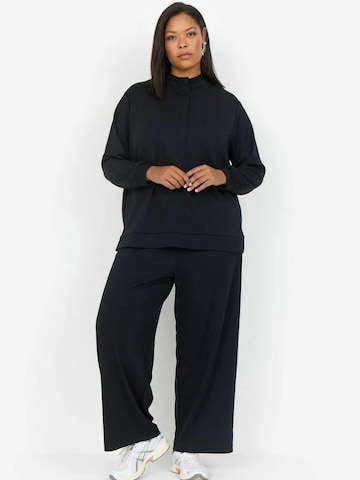 Wasabi Concept Sweatshirt 'Sabina' in Zwart