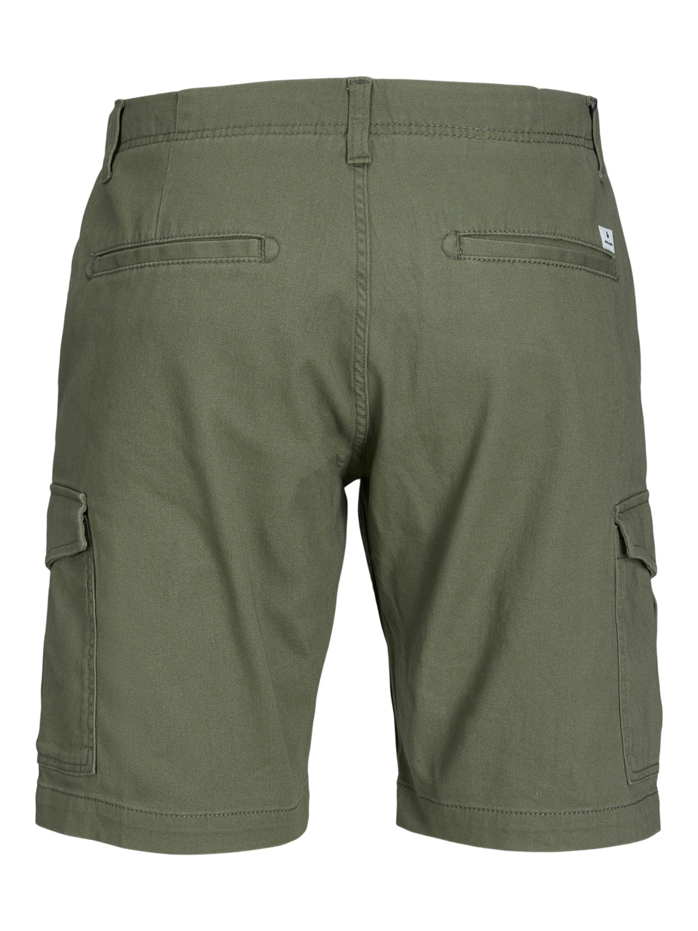 Regular Pantalon cargo 'JJJoe' JACK & JONES en vert