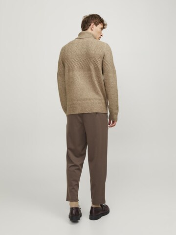 JACK & JONES Sweater 'Milo' in Beige