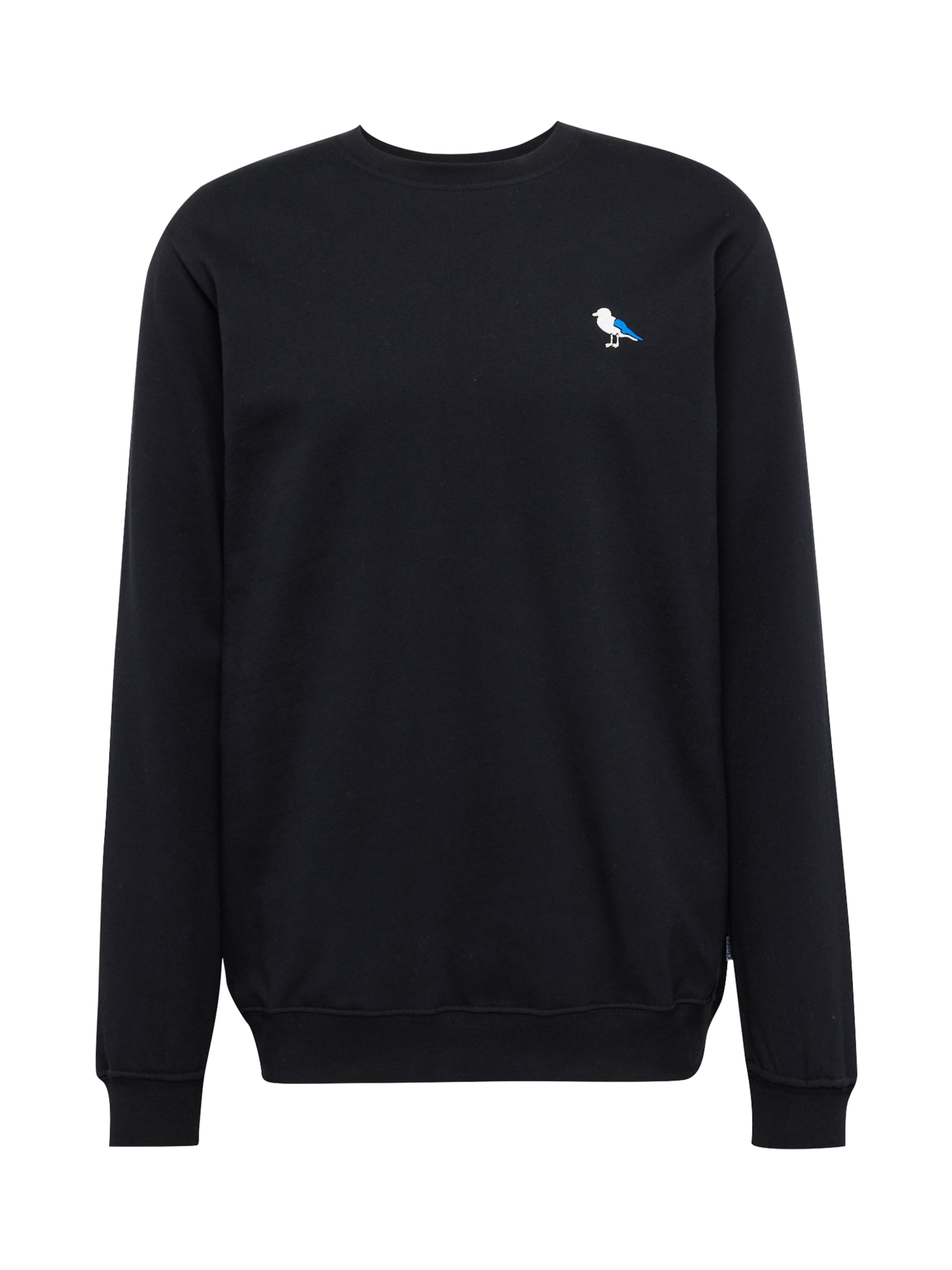 Cleptomanicx Sweatshirt 'Embro Gull' i sort: forside