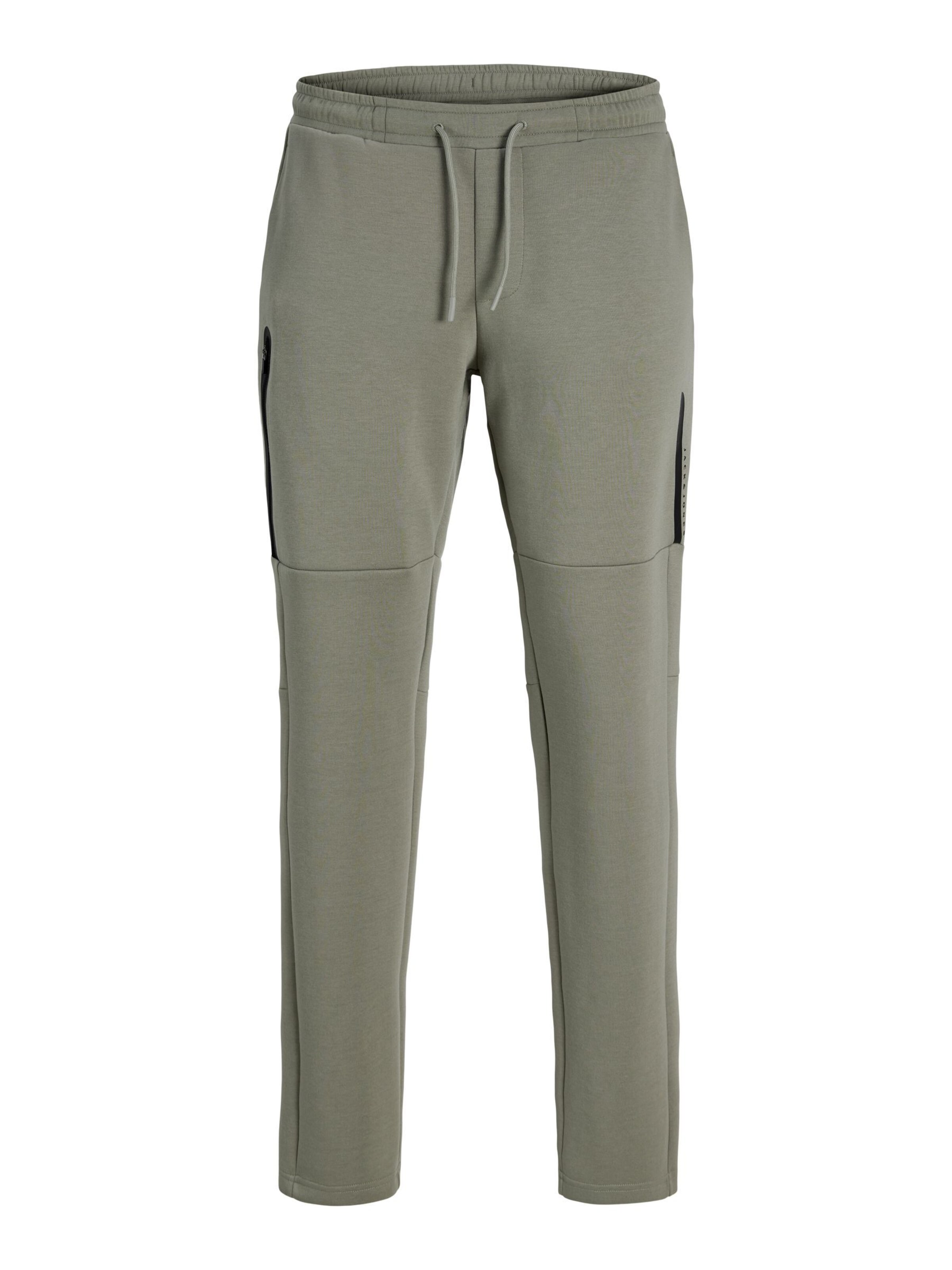 JACK & JONES Broek 'JPSTGordon' in 34 in de kleur Olijfgroen, Productweergave