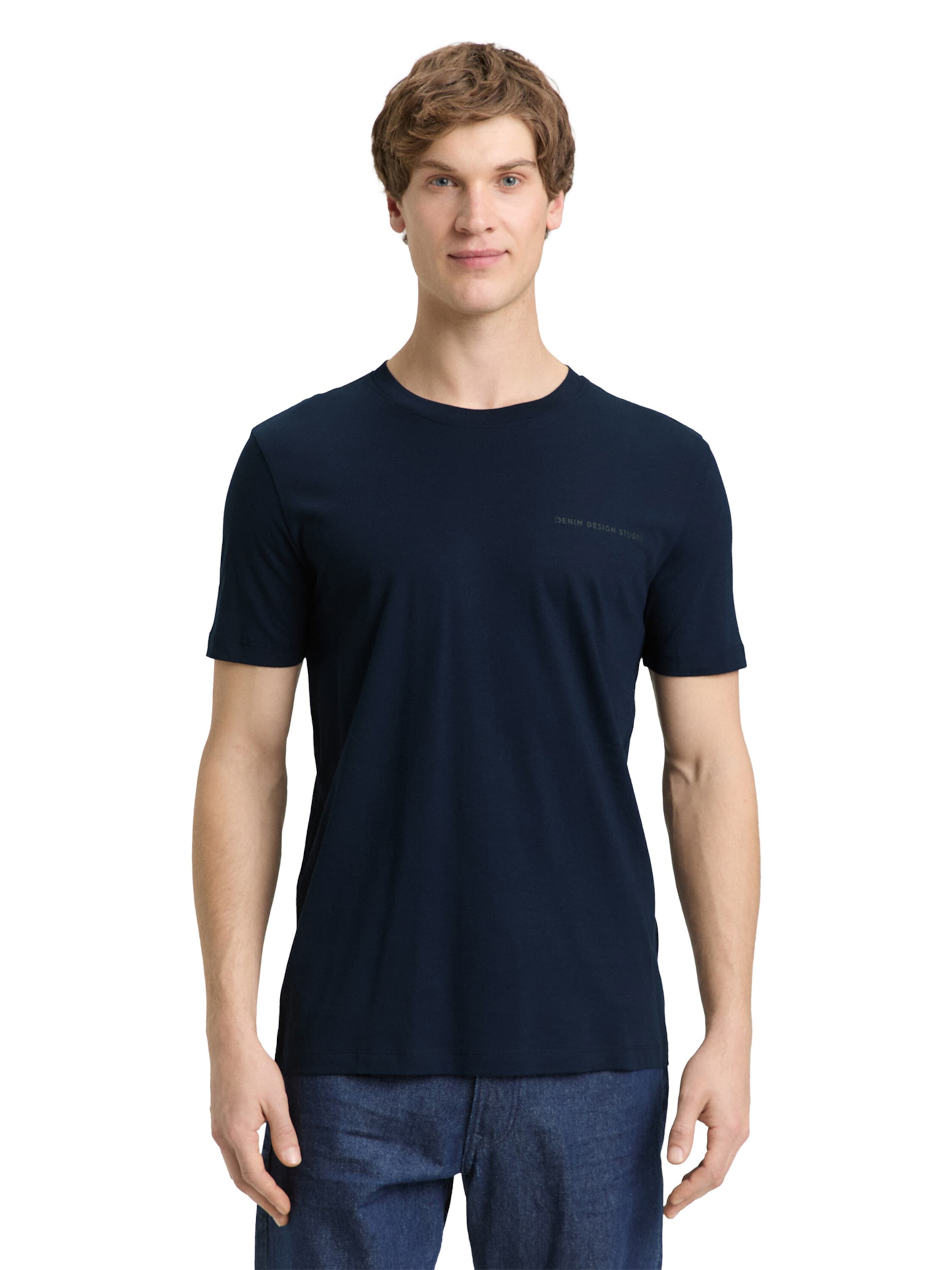 TOM TAILOR DENIM T-shirt i blå: framsida