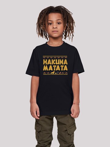 F4NT4STIC Shirt 'Hakuna Matata' in Black: front