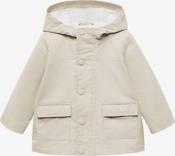 MANGO KIDS Between-Season Jacket 'Oscar' in Beige: front