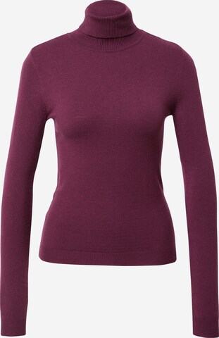 VERO MODA Sweater 'HAPPINESS' in Purple: front