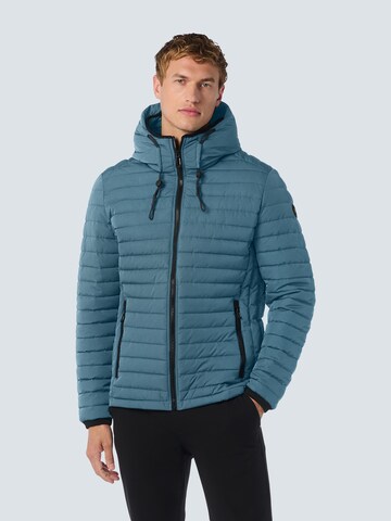 No Excess Between-Season Jacket in Blue: front