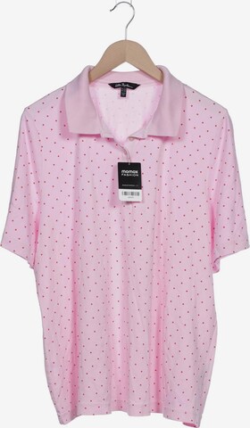 Ulla Popken Poloshirt 5XL in Pink: predná strana