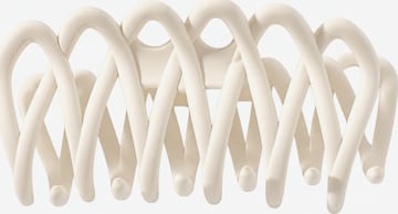 soho Hair accesoires Hair jewelry 'Olive Hair Claw - White' in White: front