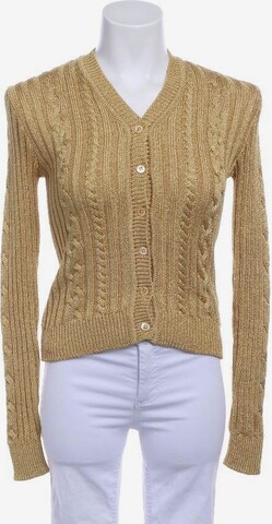 MOSCHINO Pullover / Strickjacke S in Gelb: predná strana