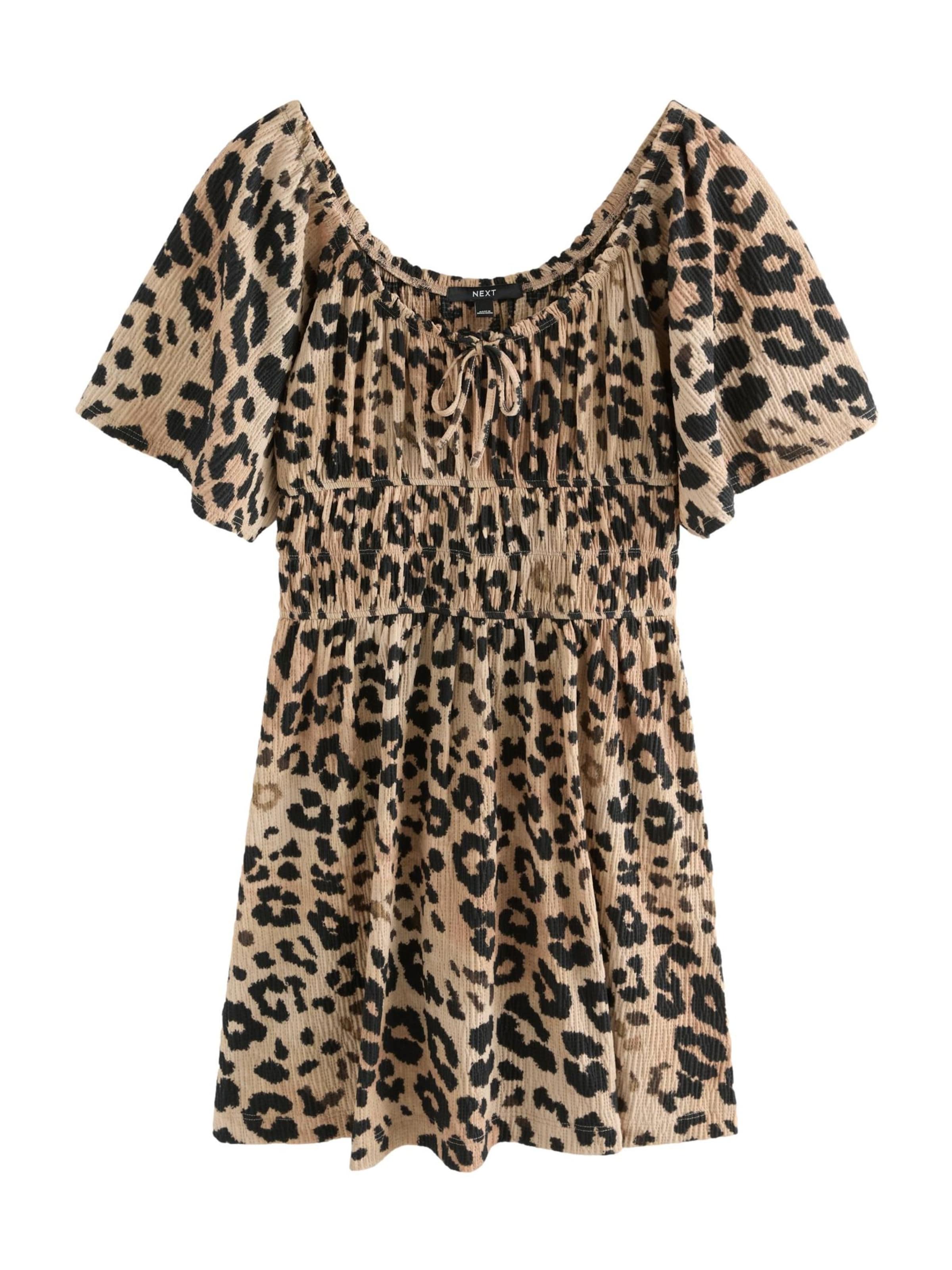 Next Šaty – hnědá: přední strana