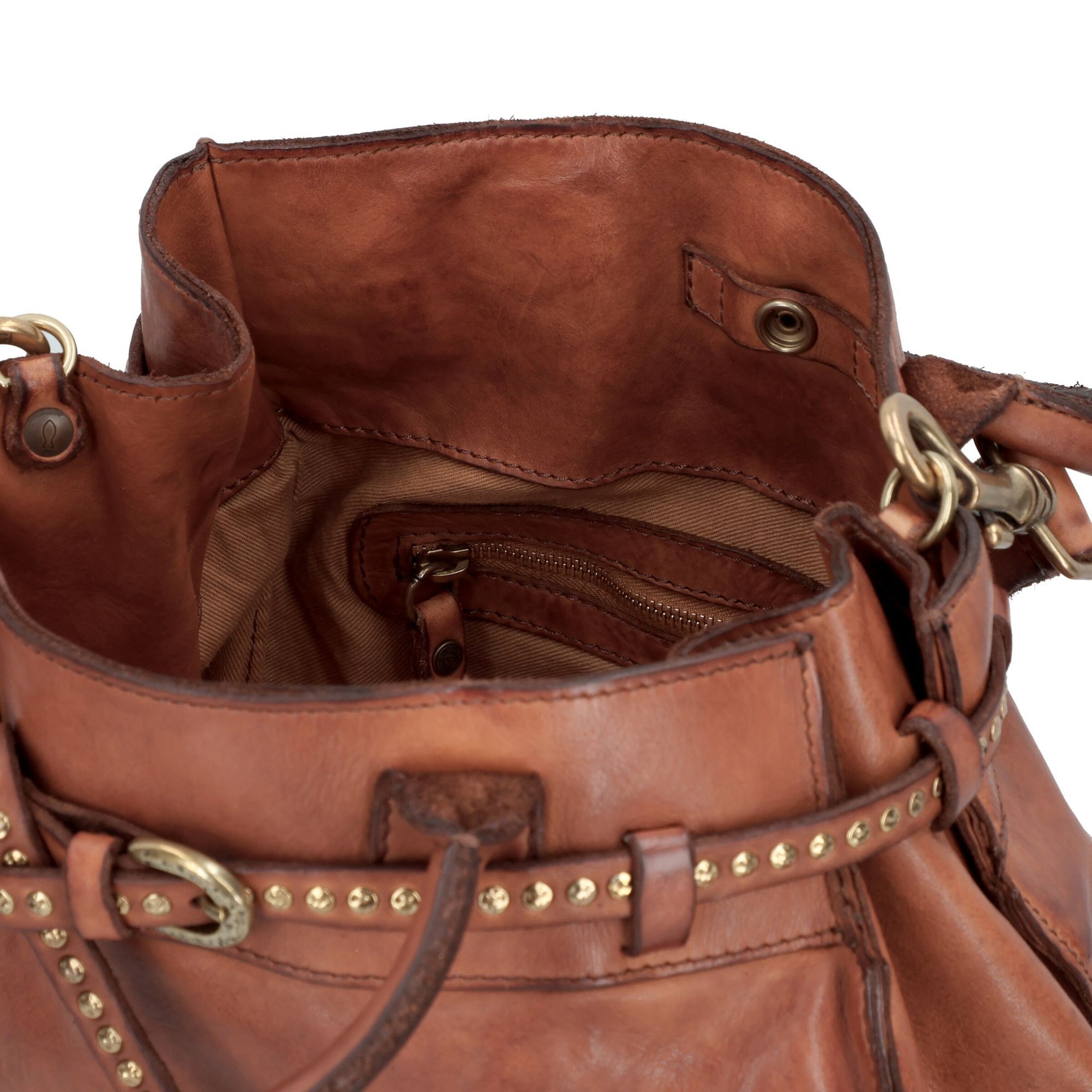 Borsa a mano 'Kura' di Campomaggi in marrone