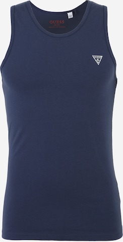 GUESS - Camiseta térmica 'CALEB HERO' en azul: frente