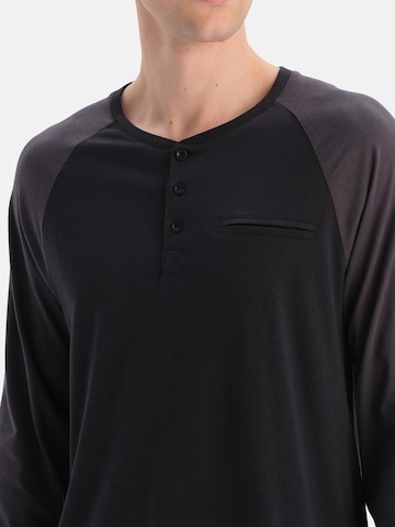 Pigiama lungo di Dagi in nero