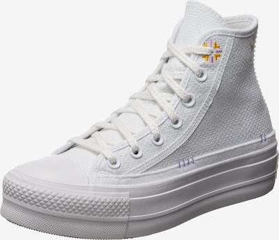 CONVERSE Sneakers hoog 'Chuck Taylor Lift' in de kleur Oranje / Wit, Productweergave