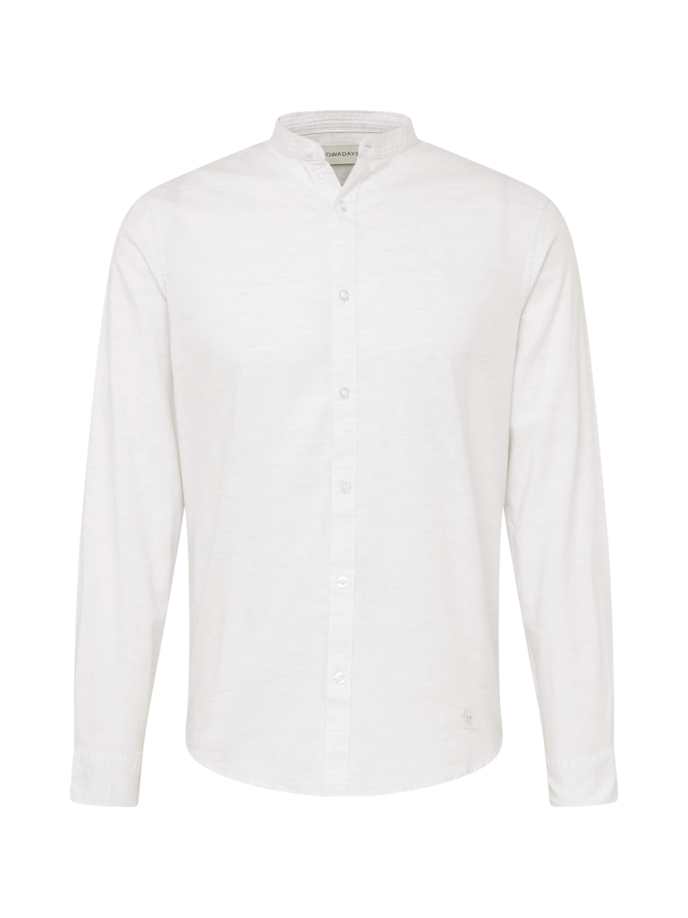 NOWADAYS Regular Fit Skjorte i hvid: forside