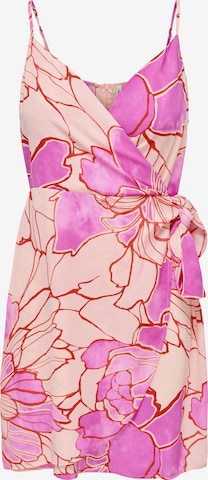 Robe 'ONLALMA' ONLY en rose : devant
