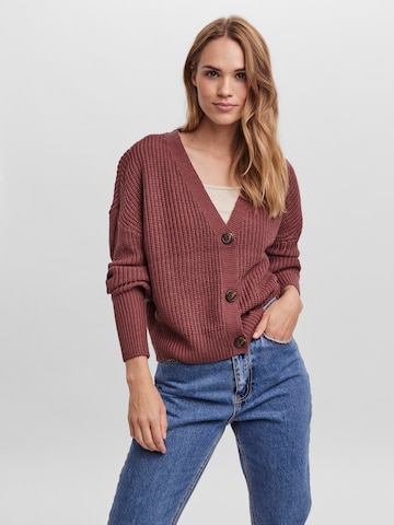 VERO MODA - Cárdigan 'Lea' en lila: frente