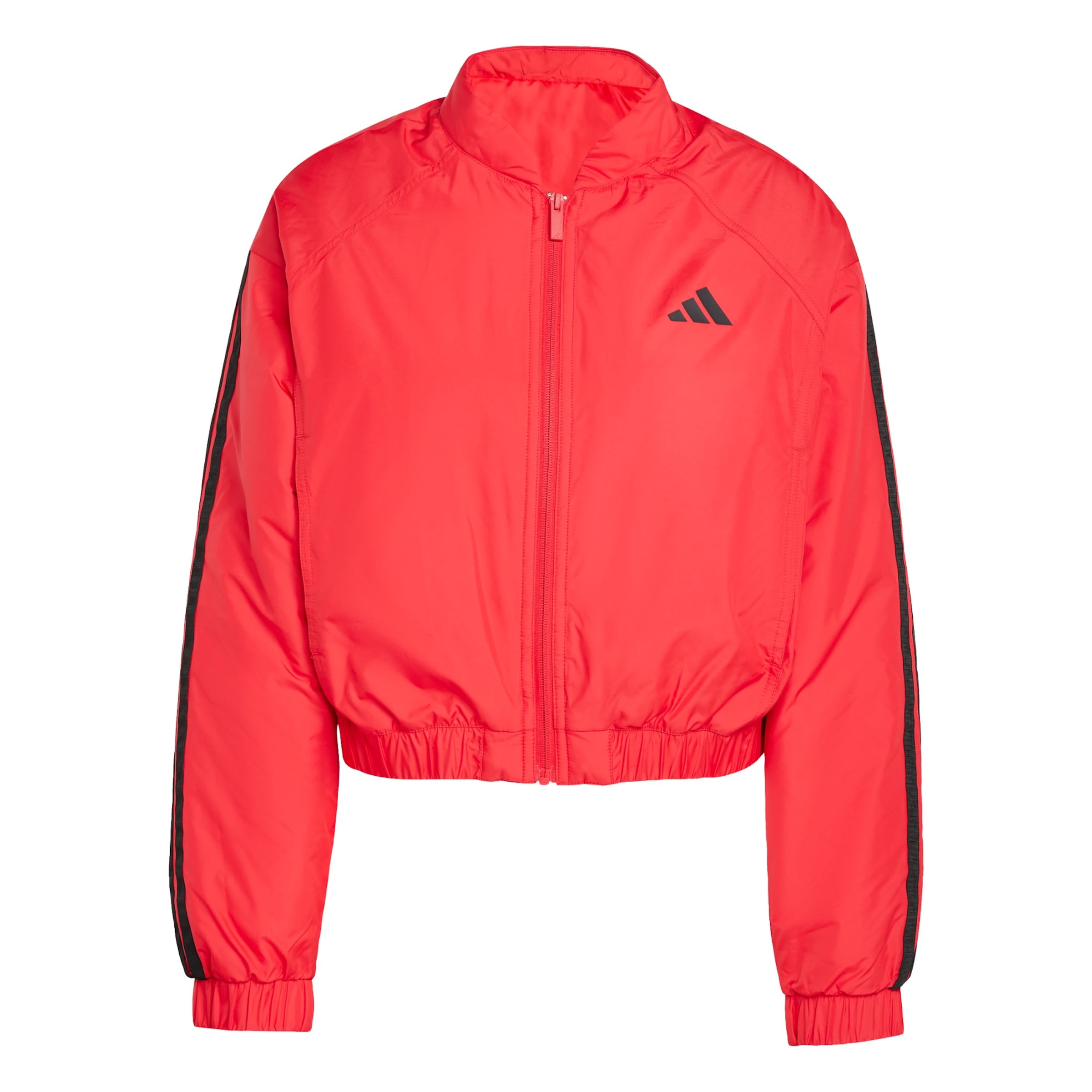 ADIDAS SPORTSWEARSportska jakna 'Essentials' - crvena boja: prednji dio