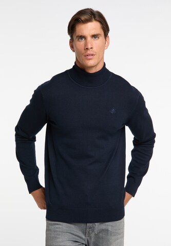 DreiMaster Klassik - Pullover 'Markani' em azul: frente