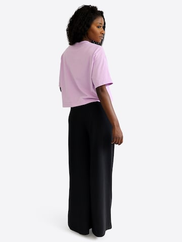 TATES Shirt 'Soft Touch' in Lila