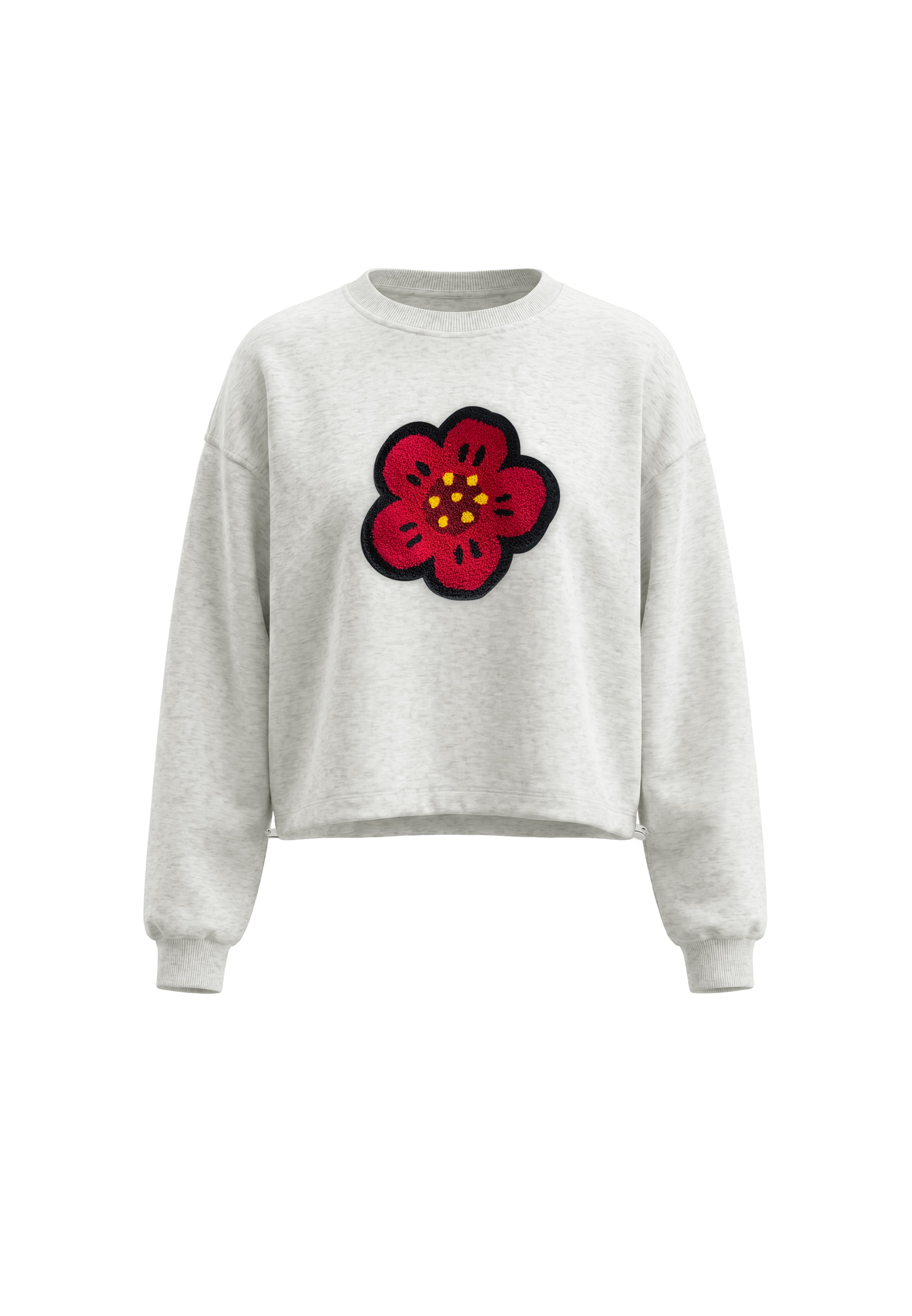 Sweat-shirt MYMO en blanc : devant