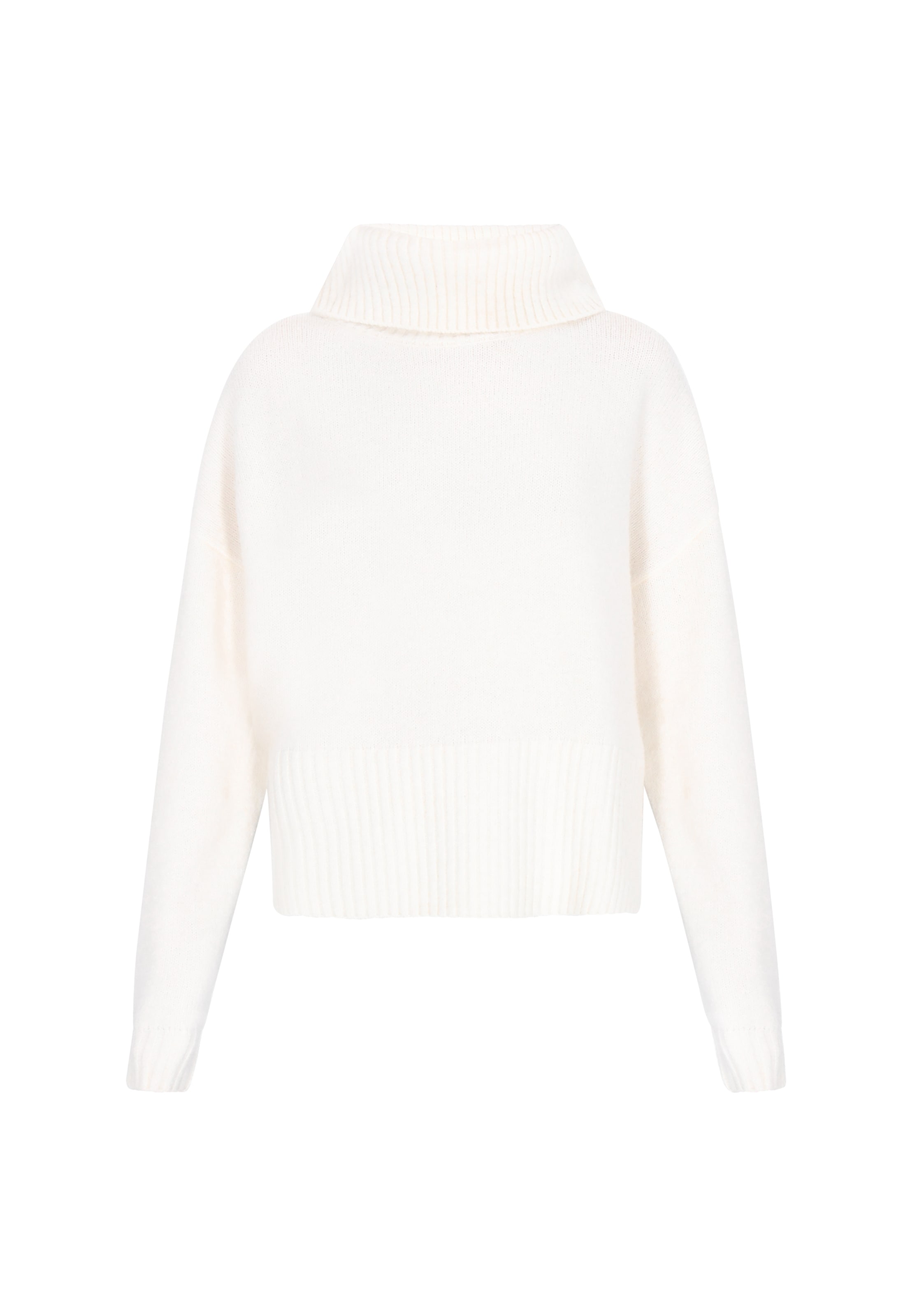 MYMO Пуловер в бяло: отпред