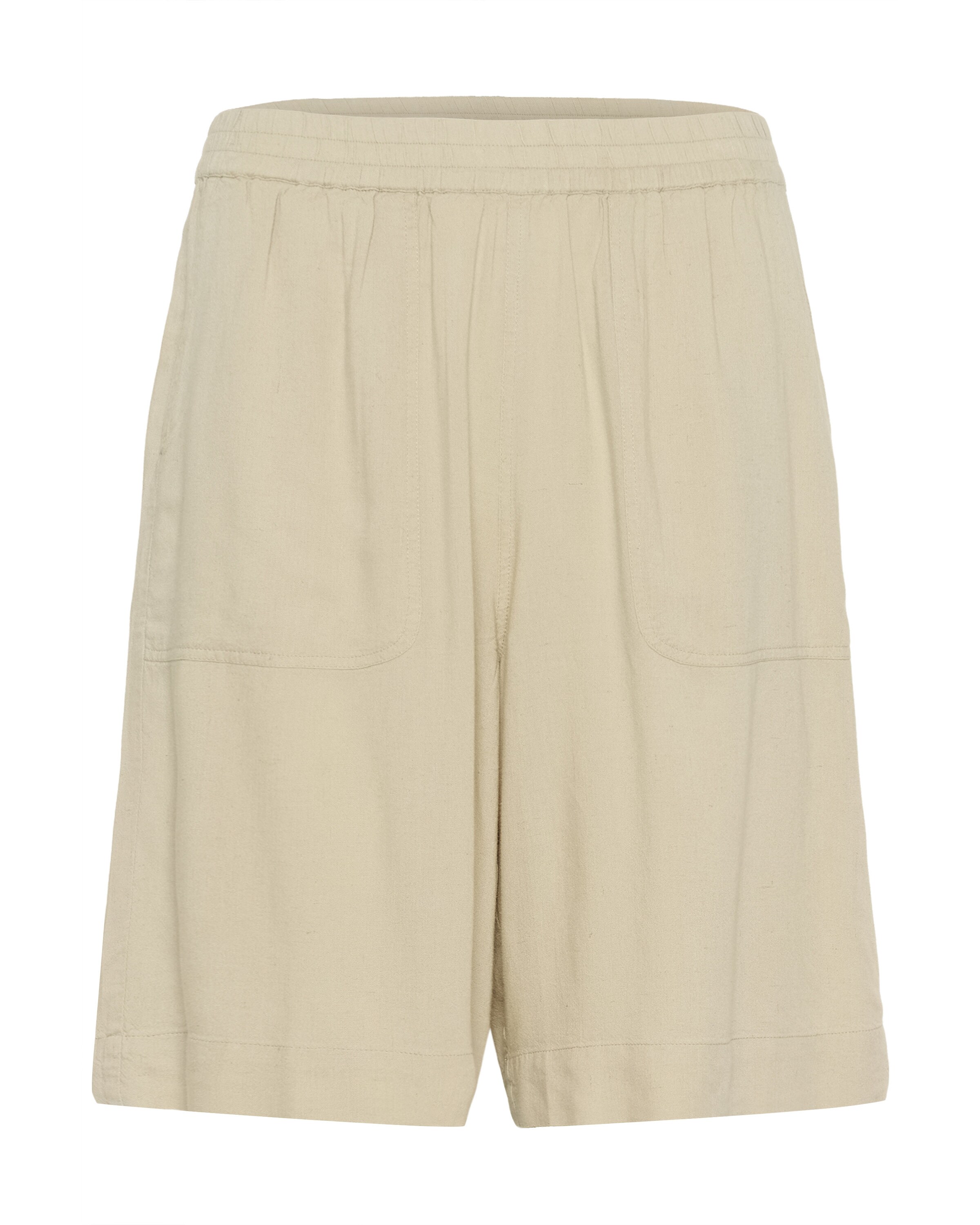 KaffeLoosefit Hlače 'KAMilia' - siva boja: prednji dio