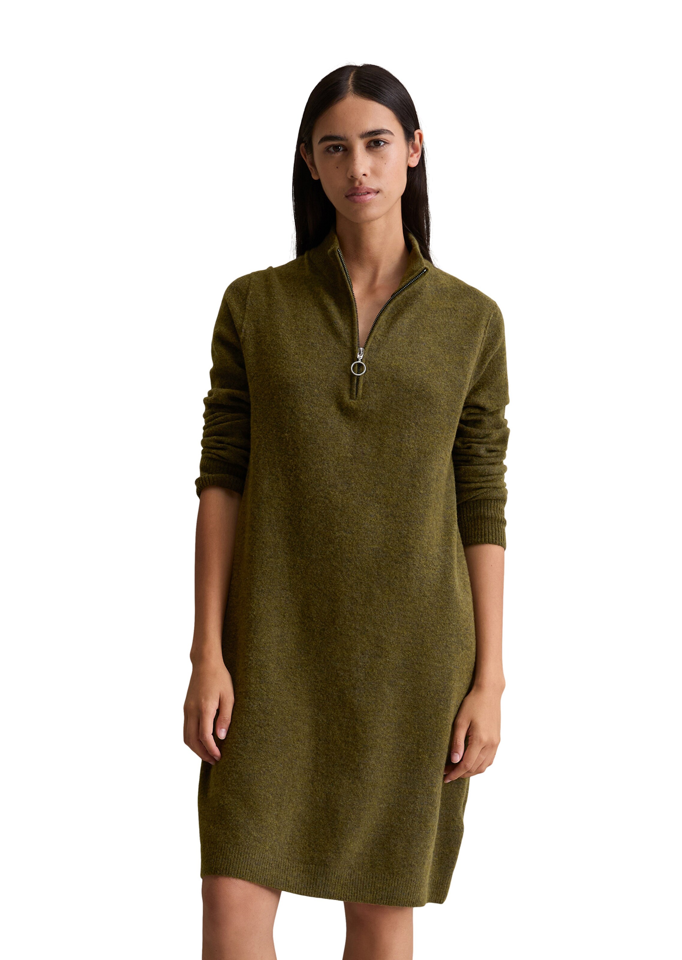 Marc O'Polo DENIM Kleid in Grün: Vorderseite