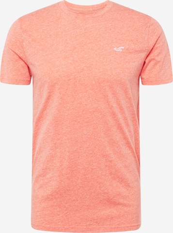 T-Shirt HOLLISTER en rose : devant