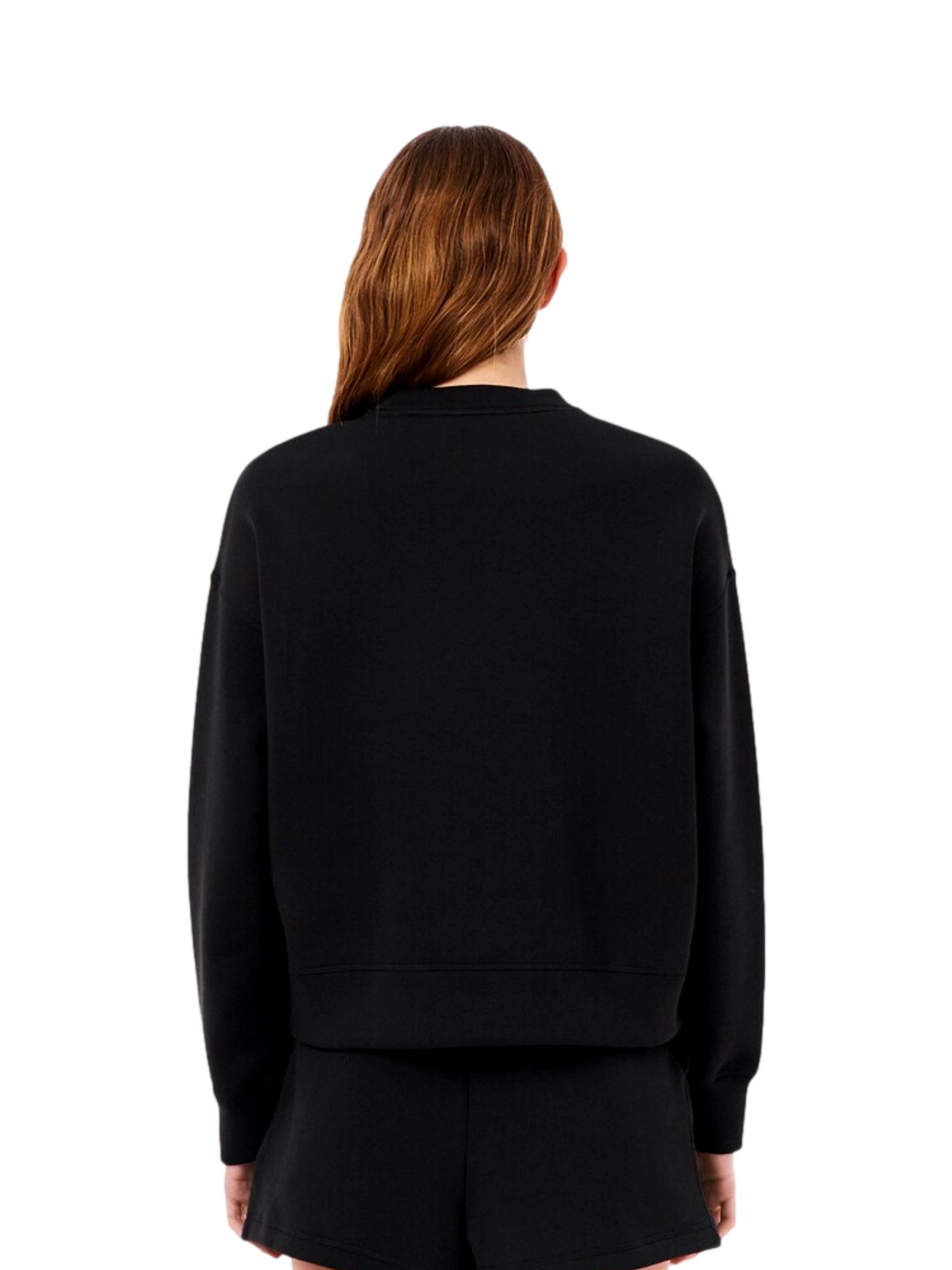 Felpa di LACOSTE in nero