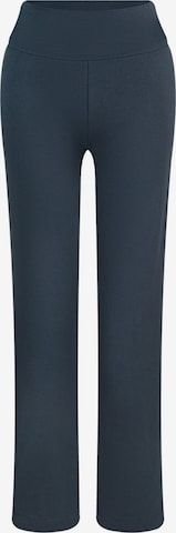Leela COTTON Pants 'Damen Bio-Baumwoll Komforthose' in Blue: front
