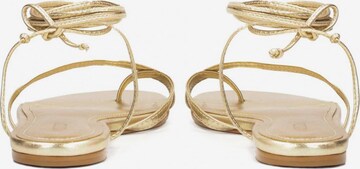 Kazar Sandals in Gold