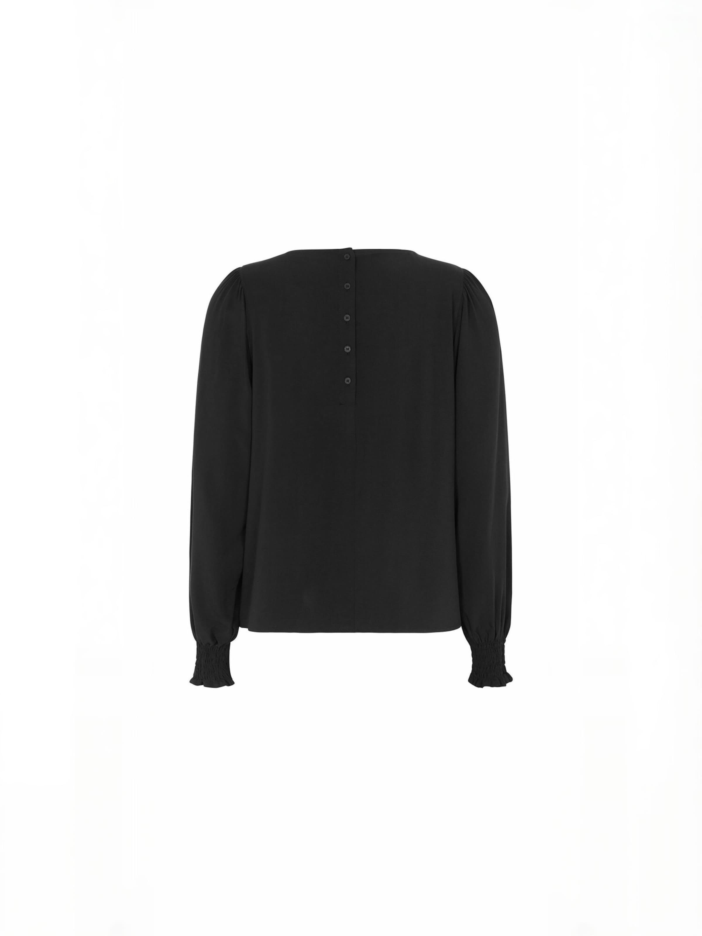 Bluză ' SRMaia ' de la Soft Rebels pe negru: spate