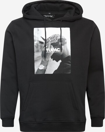 Sweat-shirt MT Men en noir : devant