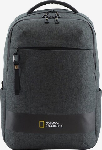 National Geographic Backpack 'SHADOW' in Grey: front