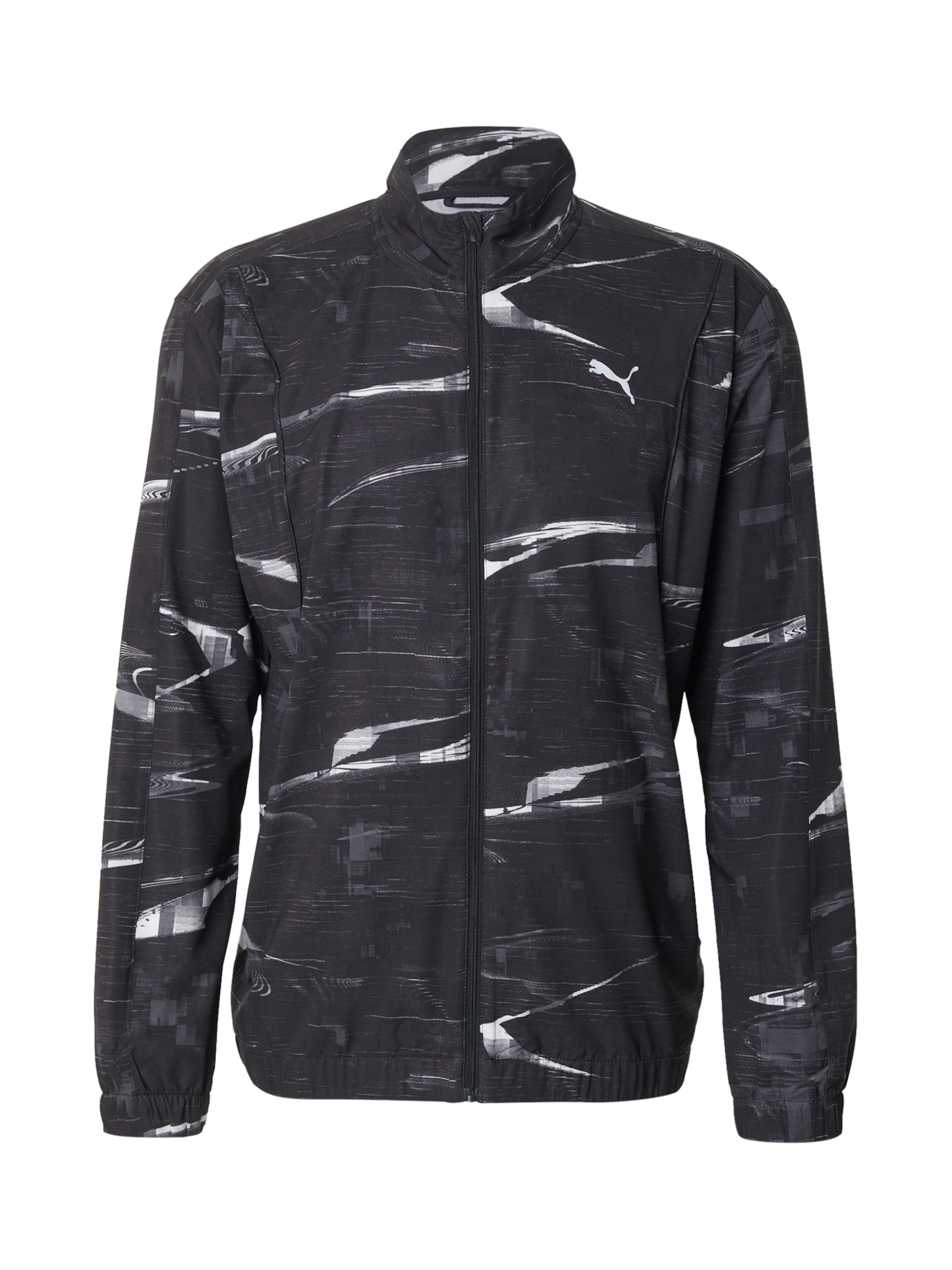 PUMA Спортивная куртка 'Run Velocity' в Черный: спереди