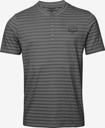 T-Shirt 'Henry' Hero en gris : devant