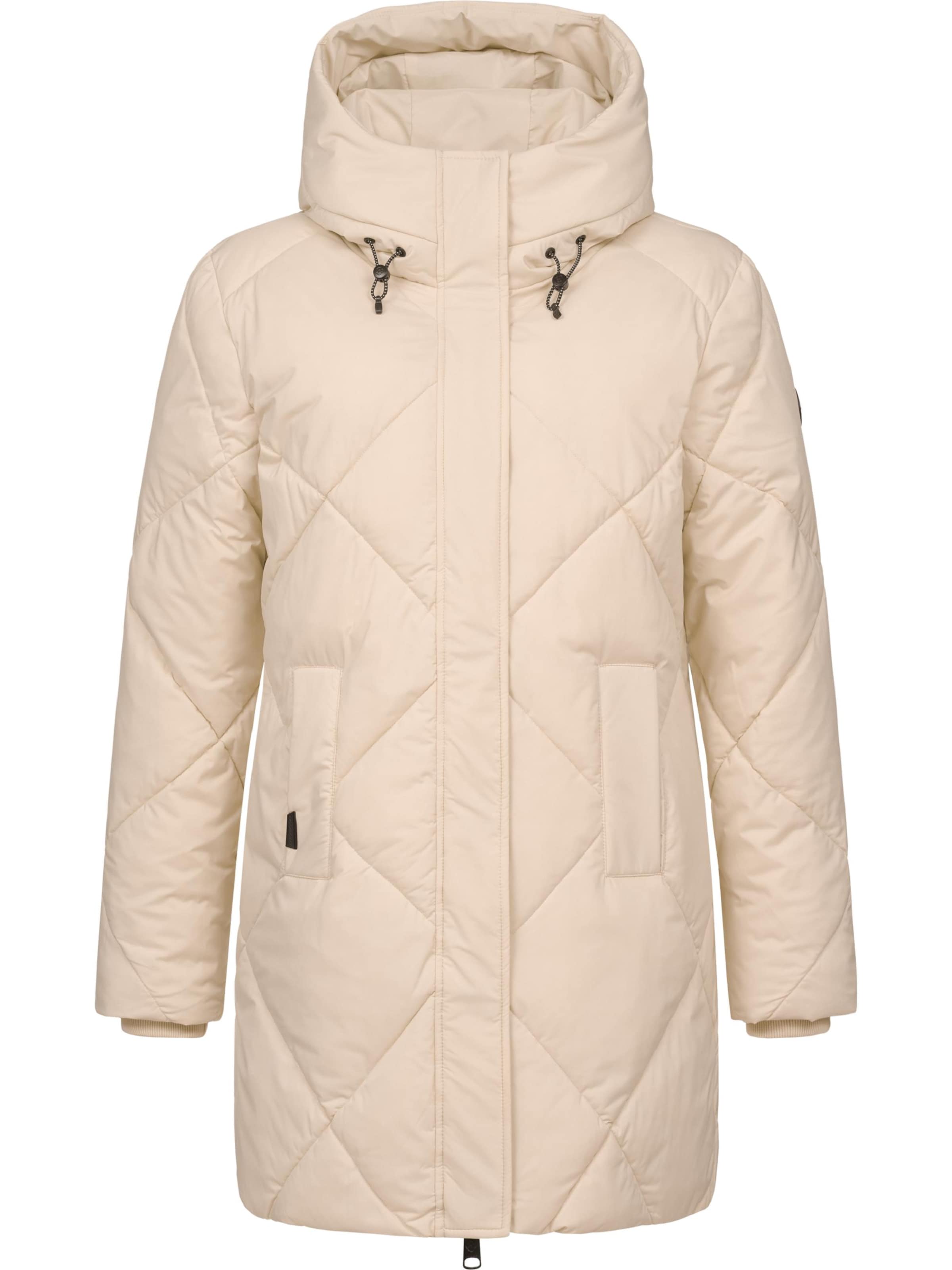 Ragwear Функциональное пальто 'Diamanta' в Бежевый: спереди