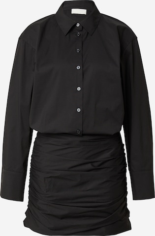Robe-chemise 'Marina' LeGer by Lena Gercke en noir : devant
