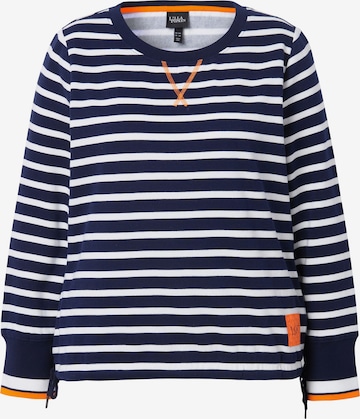 Ulla Popken Sweatshirt in Blue: front