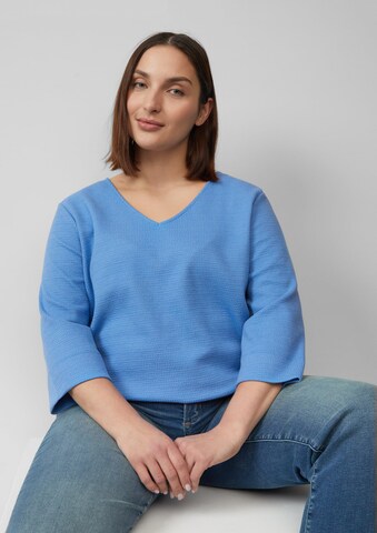 Sweat-shirt s.Oliver en bleu