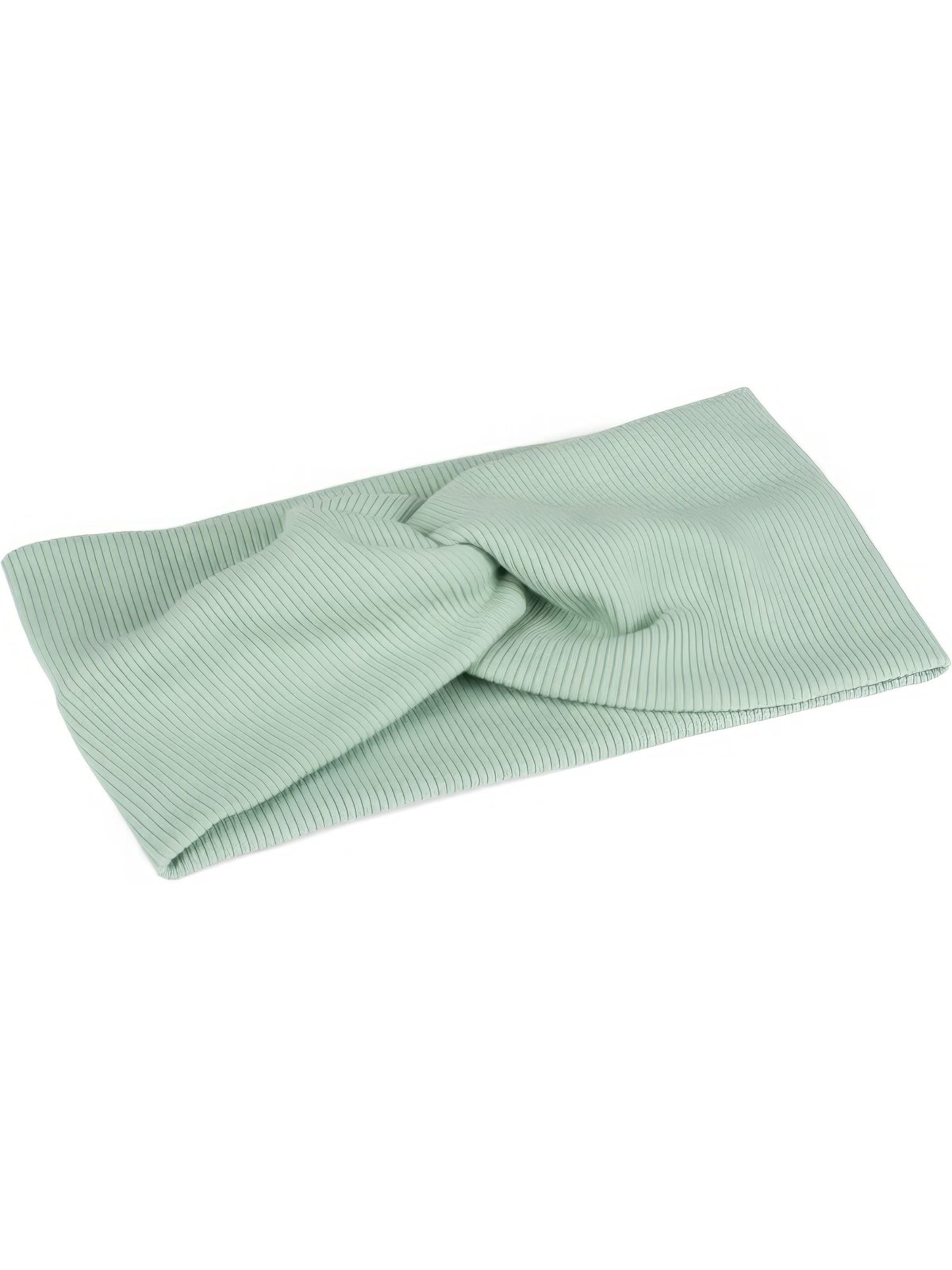 styleBREAKER Haarschmuck 'Feinripp Haarband gedreht'‌‌‌‌‌‌‌‌‌‌ in Grün