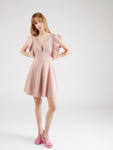 WAL G. Dress in Pink: front