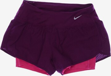NIKE Shorts in XS in Purple: front