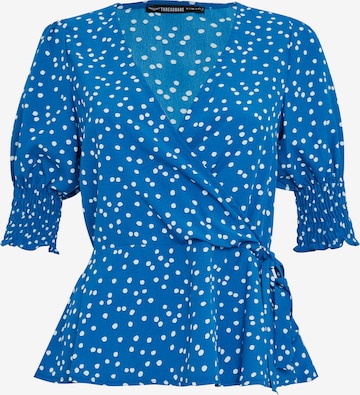 Threadbare Bluse 'Diana' i blå: forside
