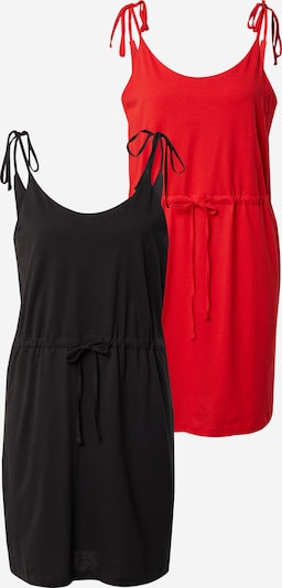 ONLY Šaty 'MAY' - červená / čierna, Produkt