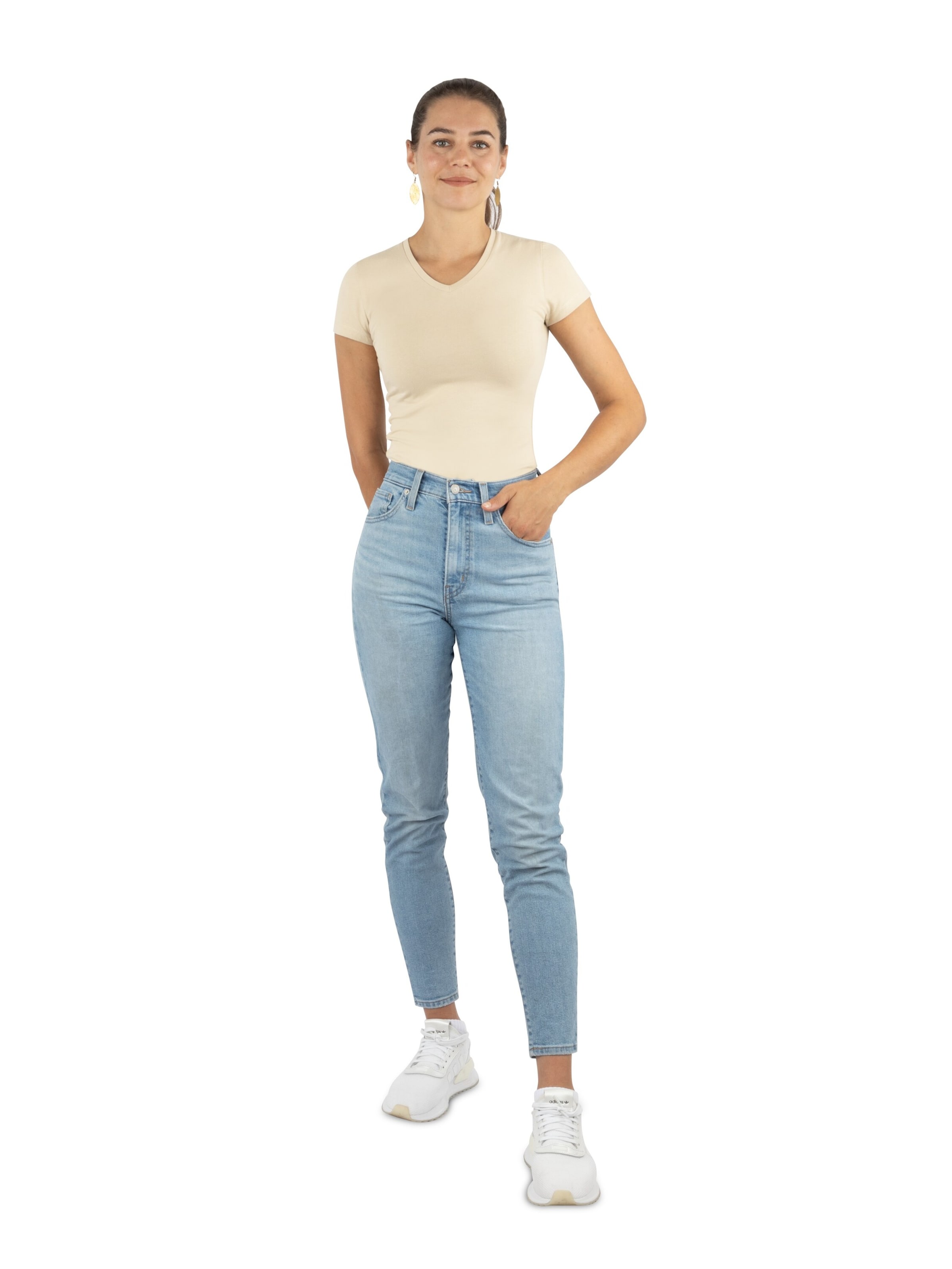 Janice Shirt 'Siena' in Beige