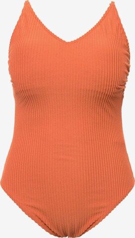 Studio Untold T-shirt Swimsuit in Orange: front